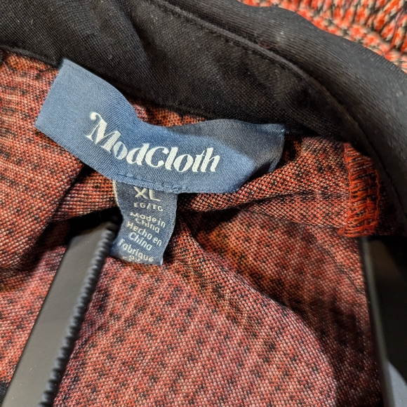 Modcloth Scholastic Classic Collar Babydoll Dress XL Like New - Picture 4 of 4